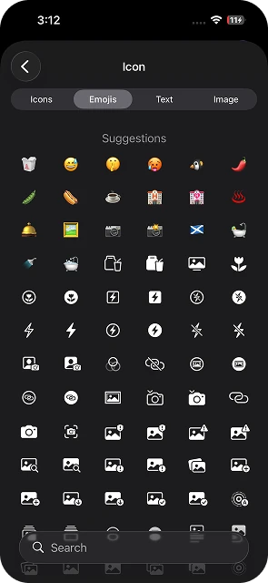 Old design — task settings